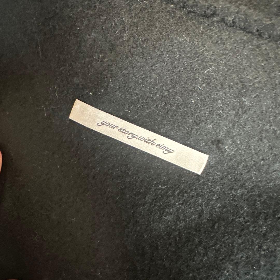 萌惠専用ファーポケットスカラップマントコート