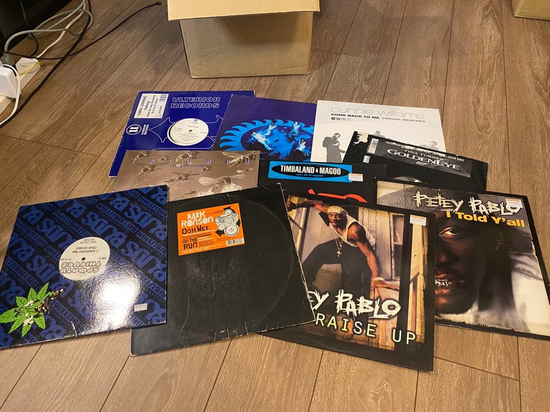 レコードまとめて約90枚 HIPHOP⑥