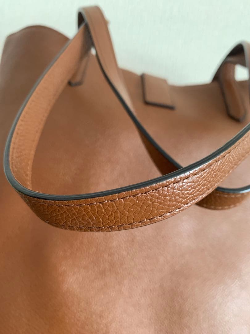 デメリエー ブラウンレザートートバッグ　DEMELLIER/Vancouver