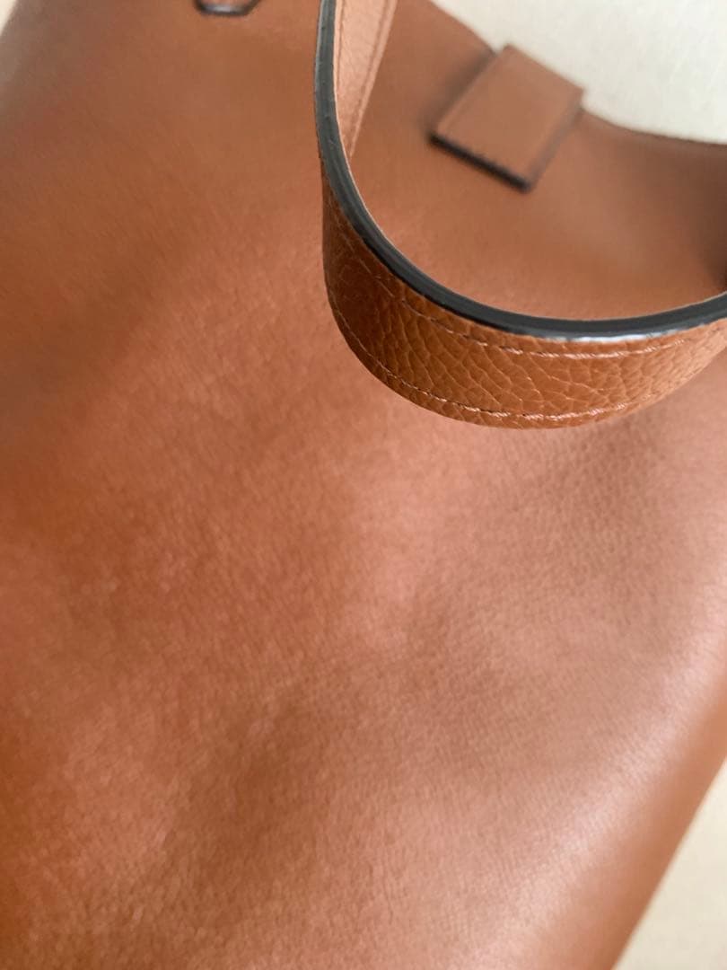 デメリエー ブラウンレザートートバッグ　DEMELLIER/Vancouver