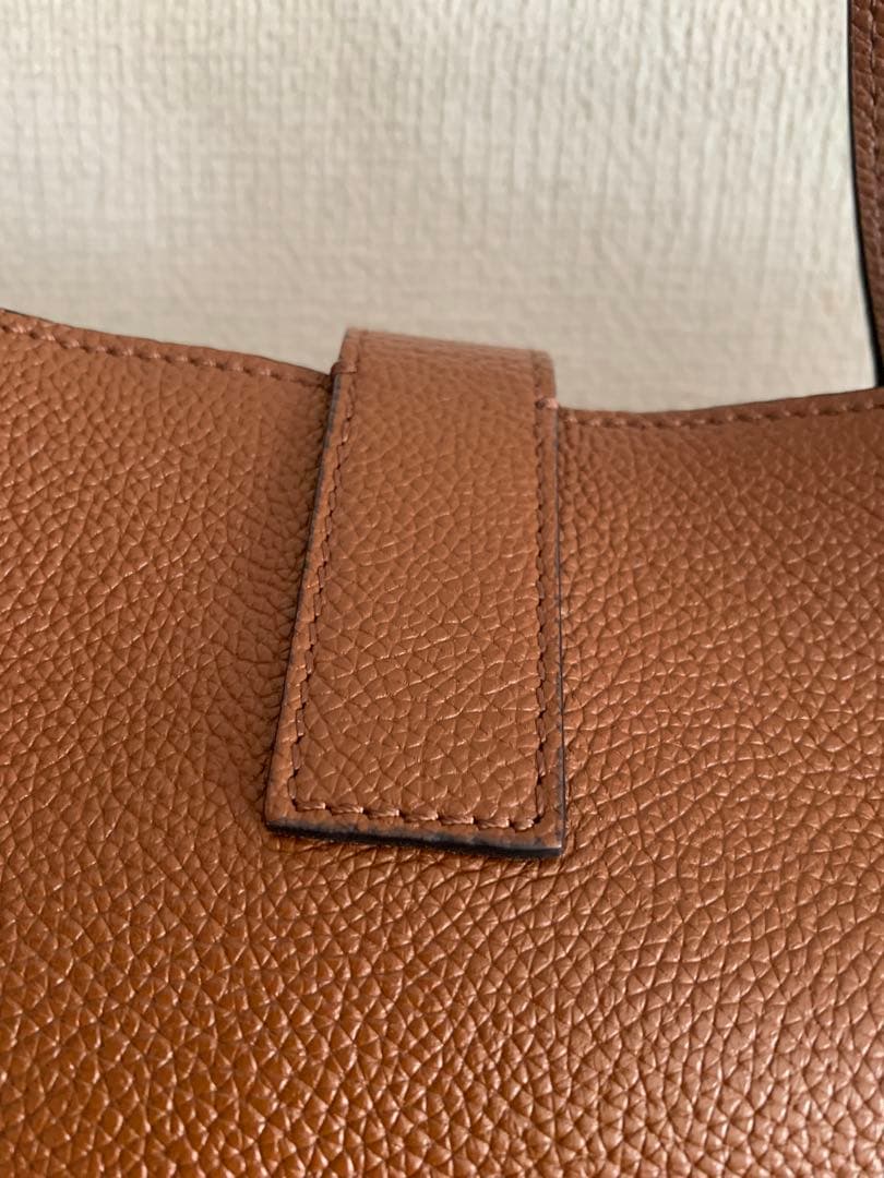 デメリエー ブラウンレザートートバッグ　DEMELLIER/Vancouver