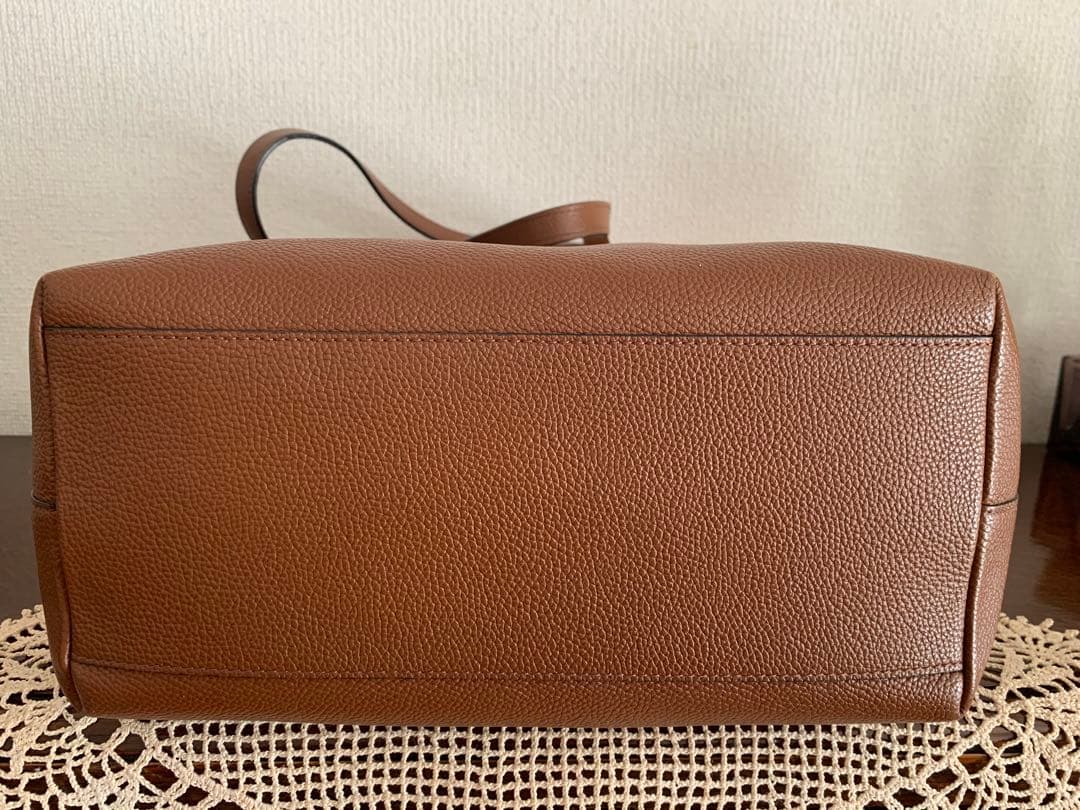 デメリエー ブラウンレザートートバッグ　DEMELLIER/Vancouver