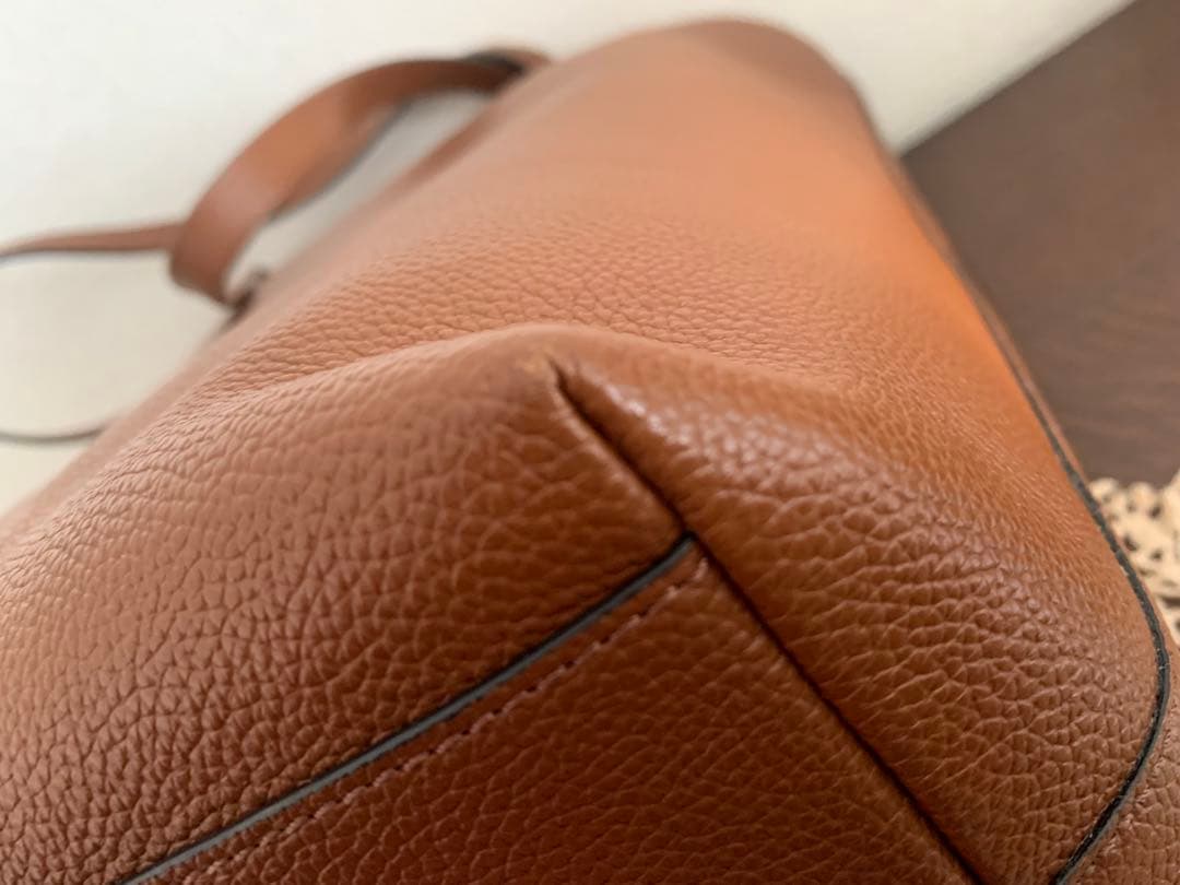 デメリエー ブラウンレザートートバッグ　DEMELLIER/Vancouver