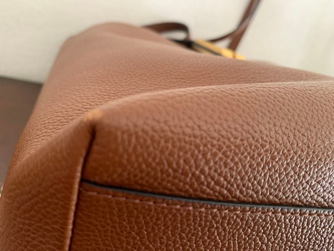 デメリエー ブラウンレザートートバッグ　DEMELLIER/Vancouver