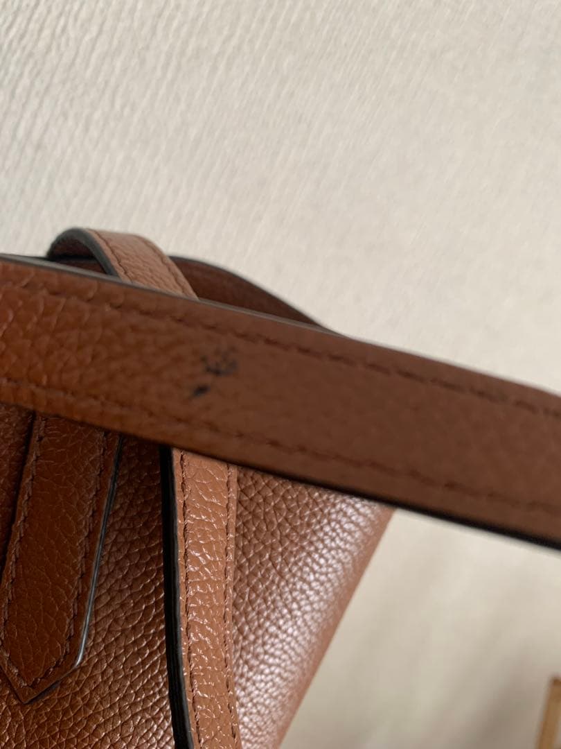 デメリエー ブラウンレザートートバッグ　DEMELLIER/Vancouver