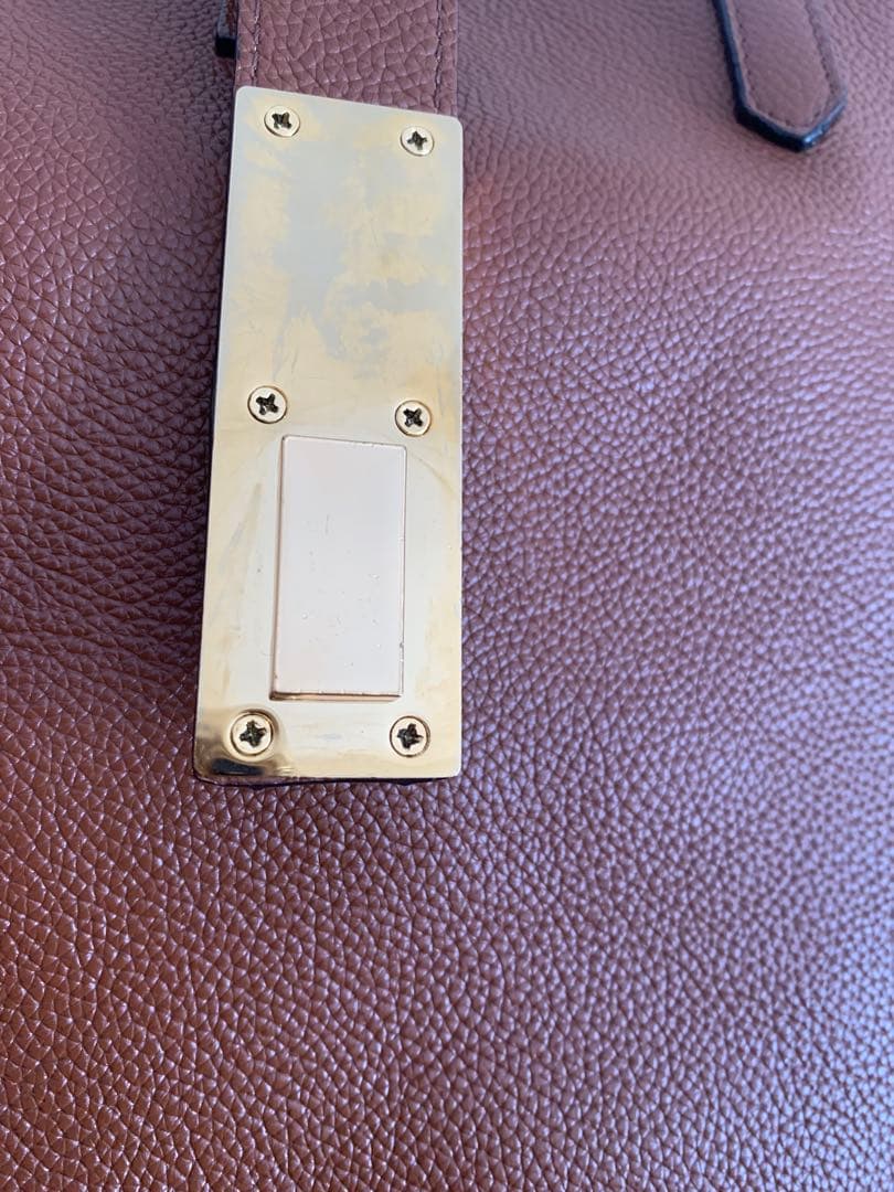 デメリエー ブラウンレザートートバッグ　DEMELLIER/Vancouver