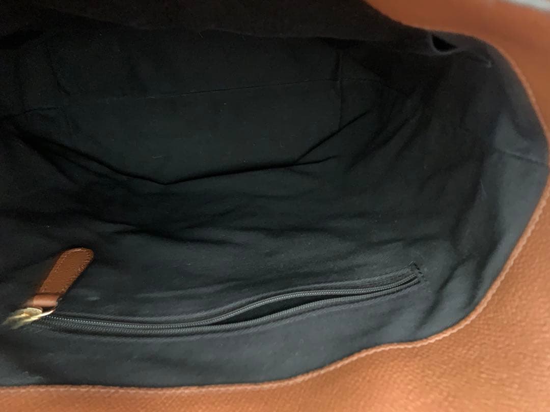 デメリエー ブラウンレザートートバッグ　DEMELLIER/Vancouver