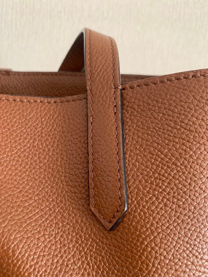 デメリエー ブラウンレザートートバッグ　DEMELLIER/Vancouver