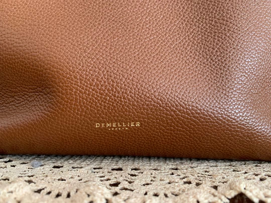 デメリエー ブラウンレザートートバッグ　DEMELLIER/Vancouver