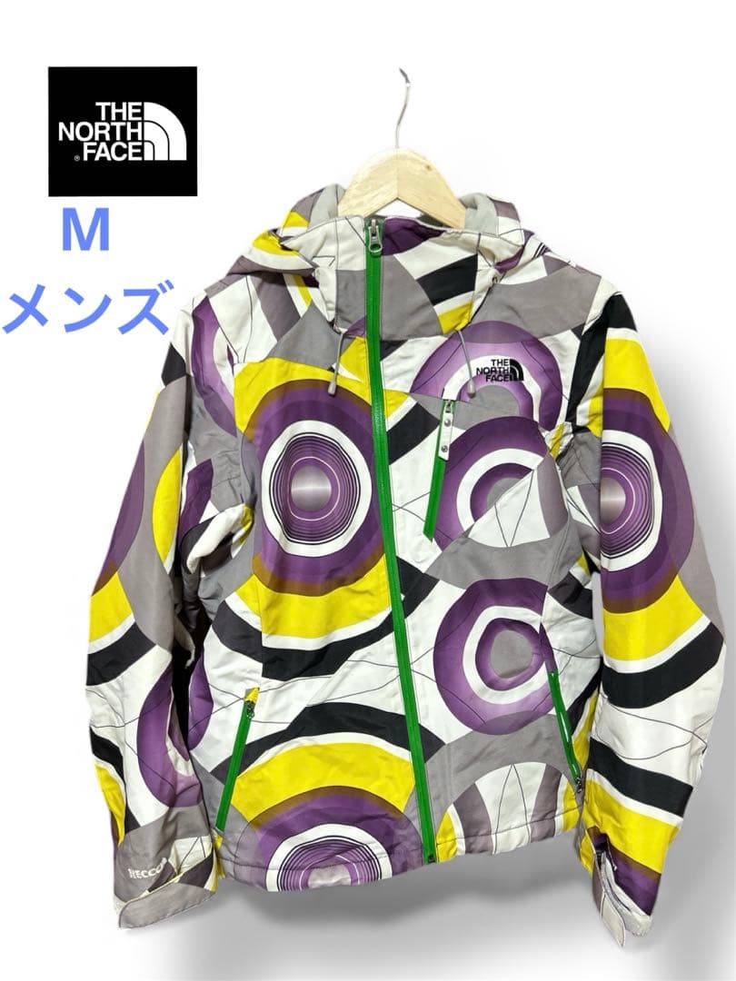 【未使用】ノースフェイス　スノージャケット　刺繍　Mメンズ　ウィンタースポーツ