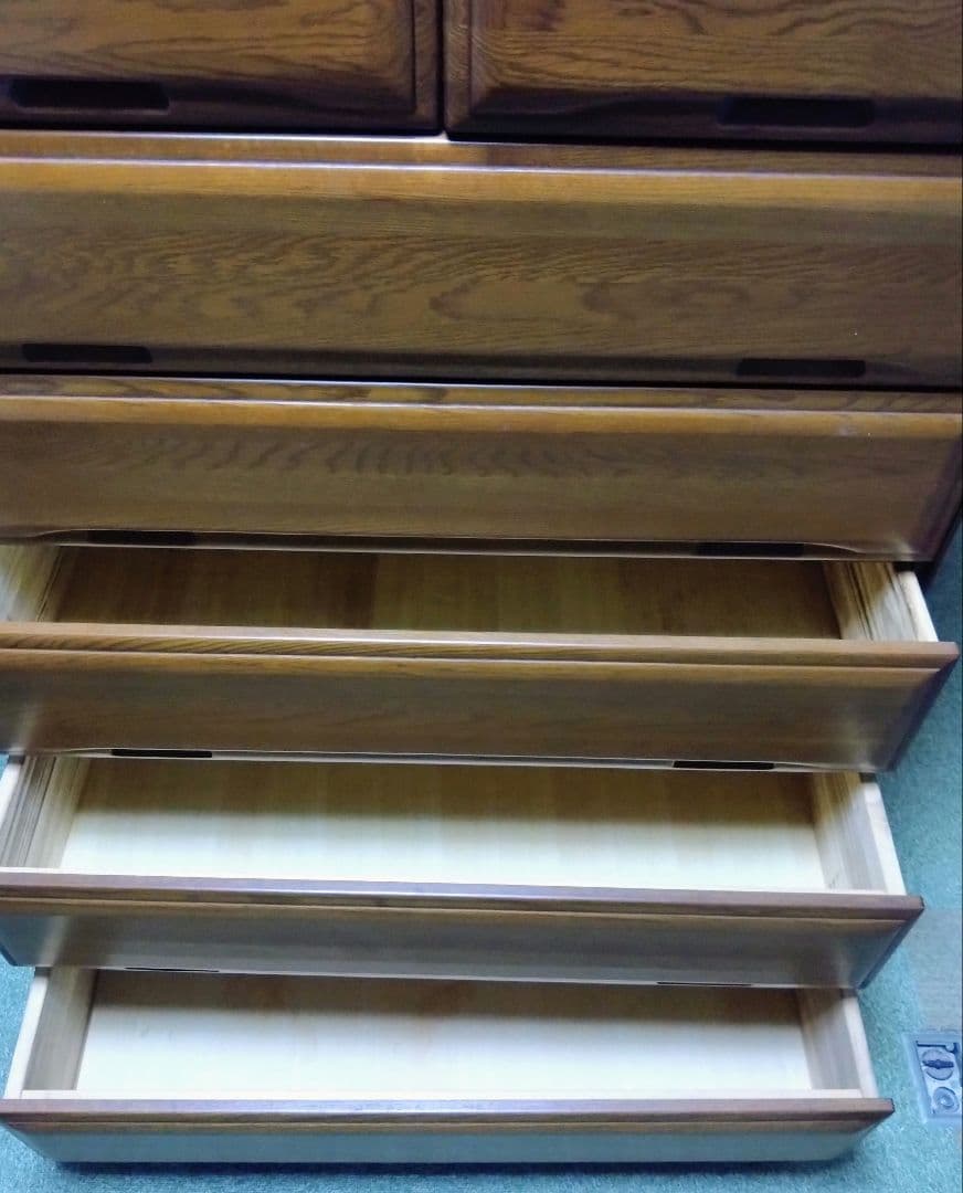 美品　田中工芸家具　整理ダンス　日本製　6段　横浜市中区での引き渡し可能