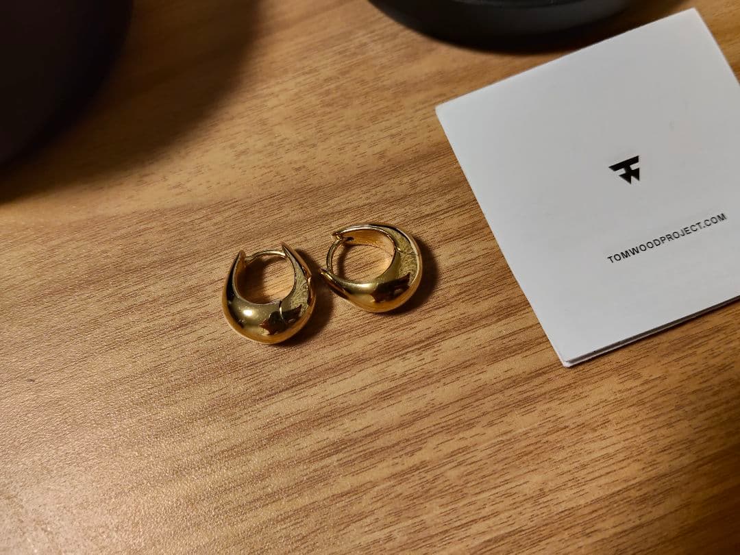 アクセサリー TOMWOOD Ice Hoop Small(GOLD)