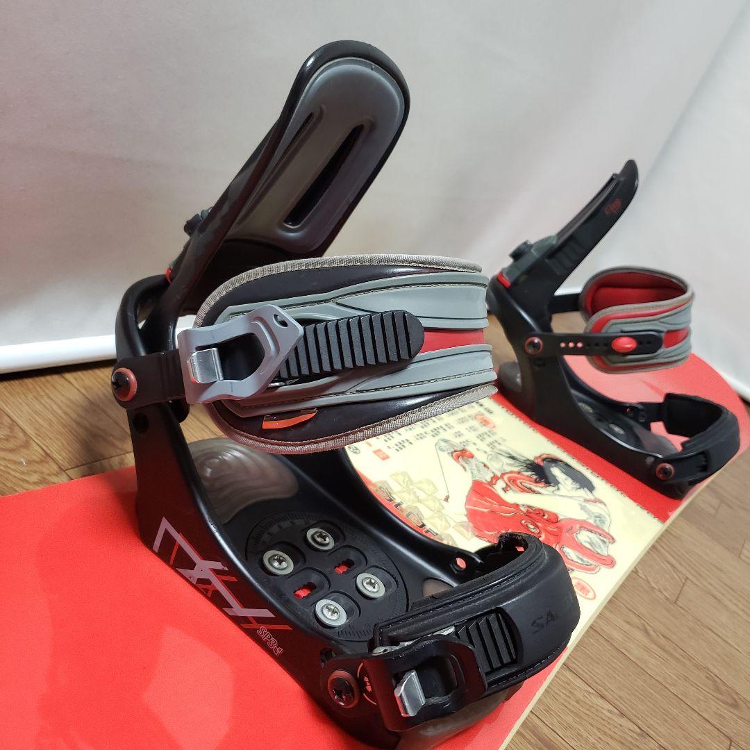 専用 ROSSIGNOL SALOMON 155cm スノーボードセット