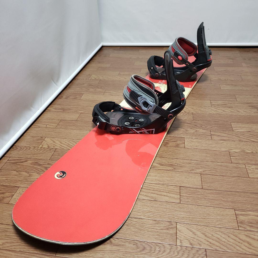 専用 ROSSIGNOL SALOMON 155cm スノーボードセット