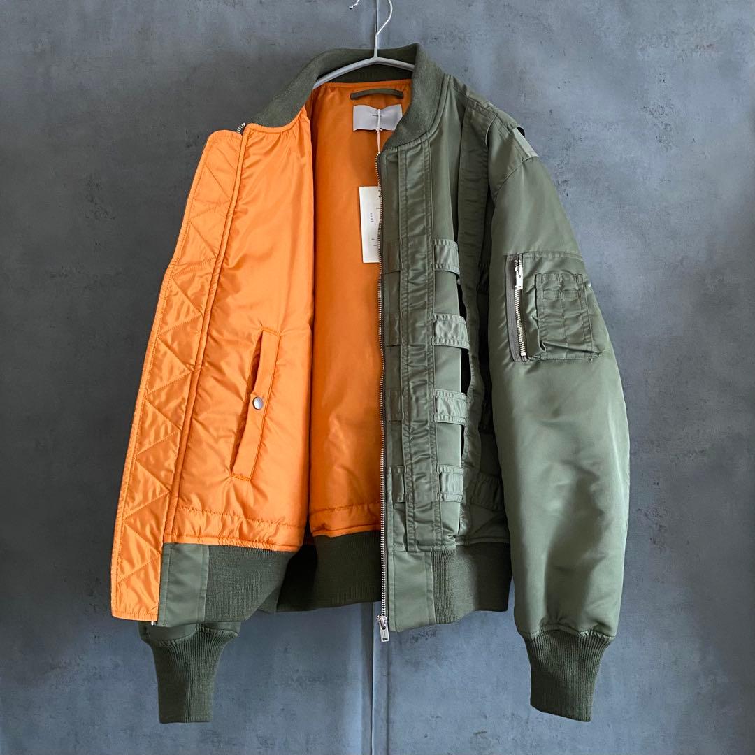 新品 シュガーヒル SUGARHILL MA-1 ボンバージャケット ミリタリー