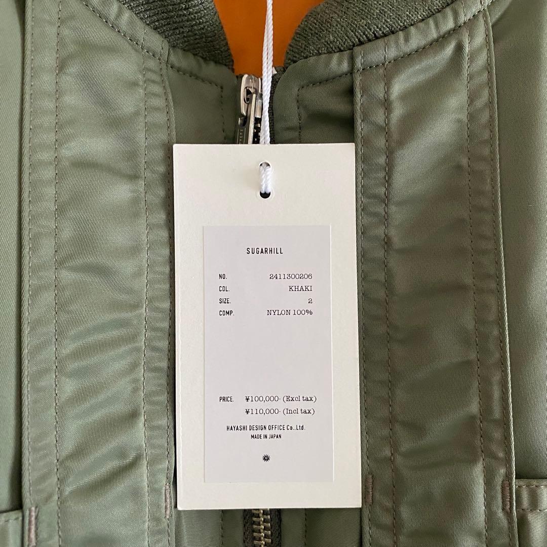 新品 シュガーヒル SUGARHILL MA-1 ボンバージャケット ミリタリー
