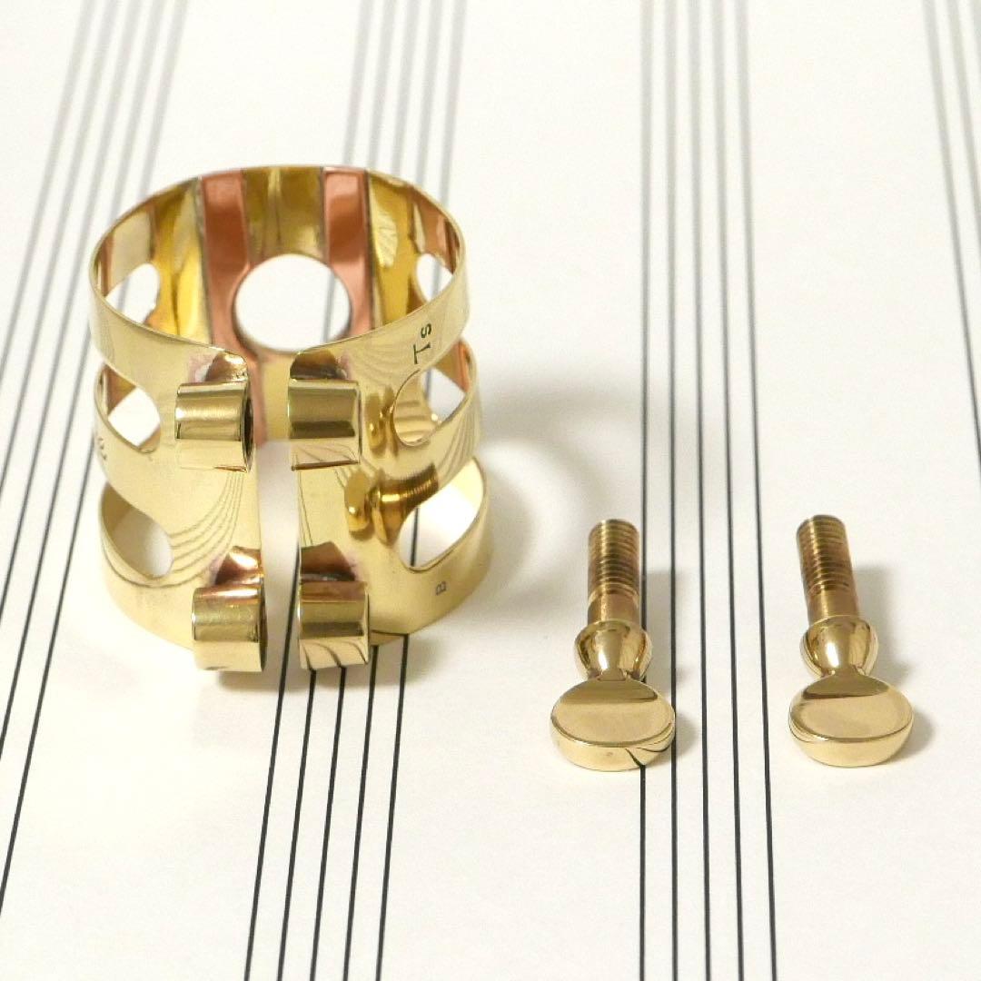 ウッドストーンWood Stone テナーサックスラバーマウスピース用リガチャー