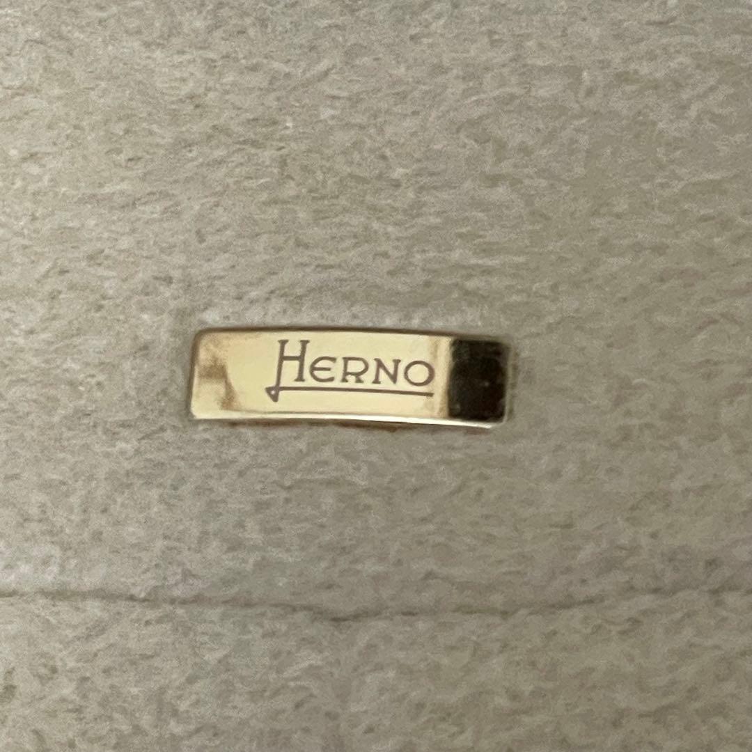 macanHERNO 2ヘルノ way インナーダウン付コート ベージュ