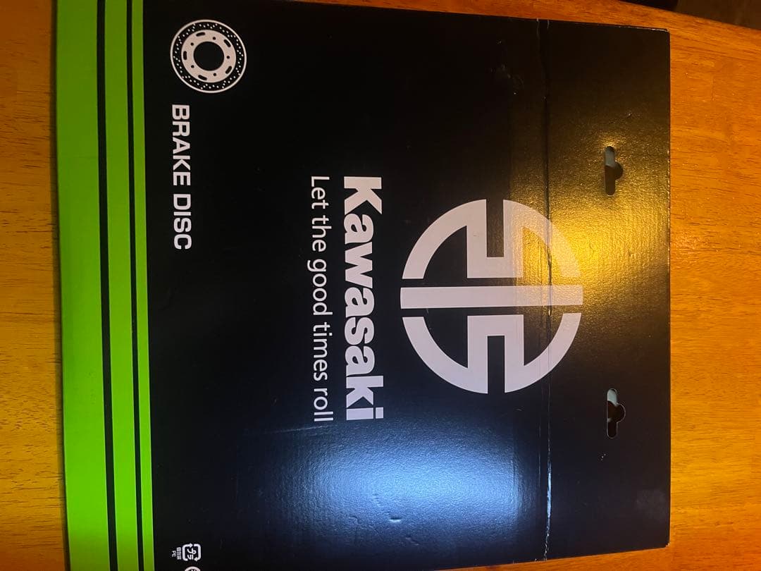 Kawasaki バリオス2後輪用ブレーキディスクとパッド、ナット類のセット