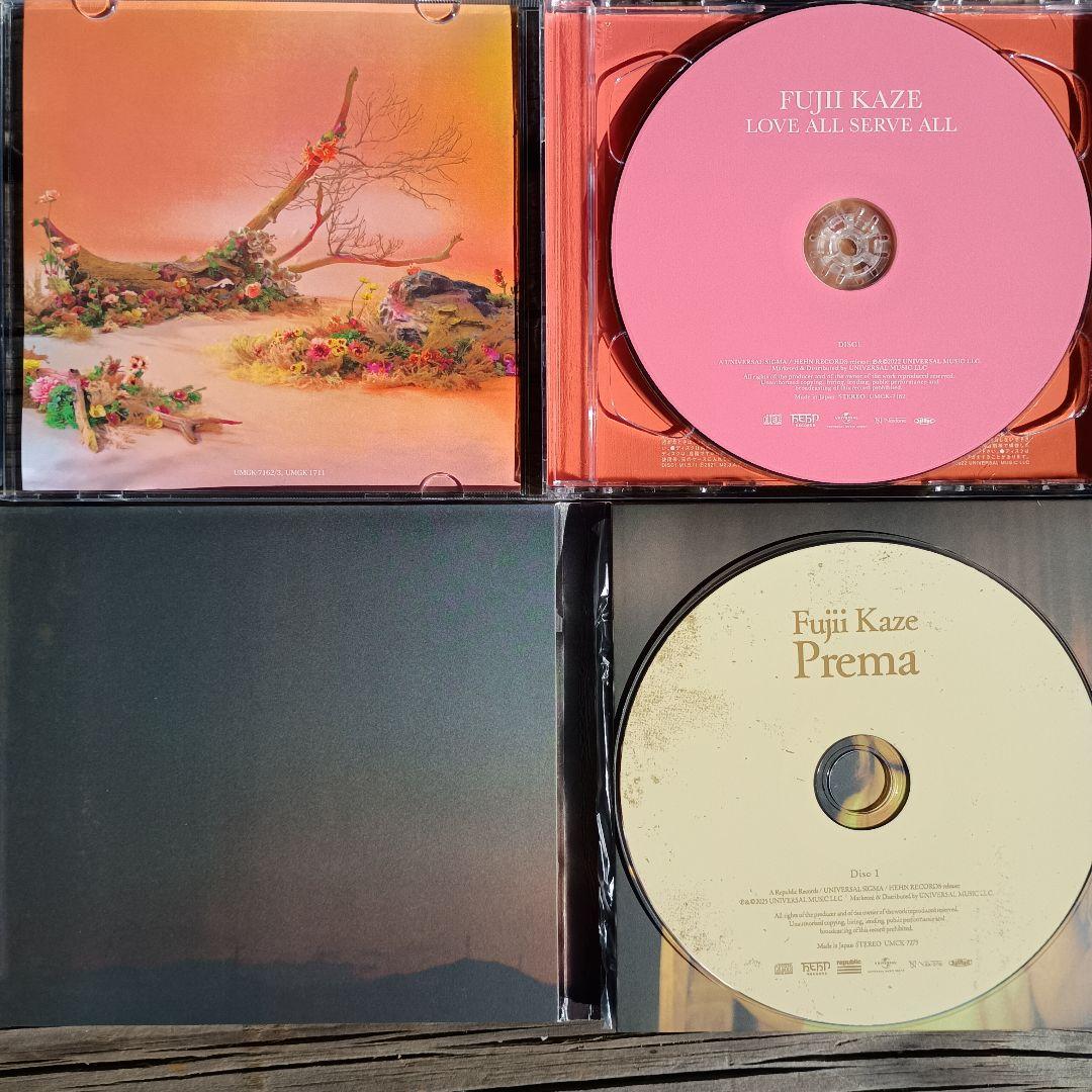 初回限定盤【新品同様】藤井風CD６枚セット