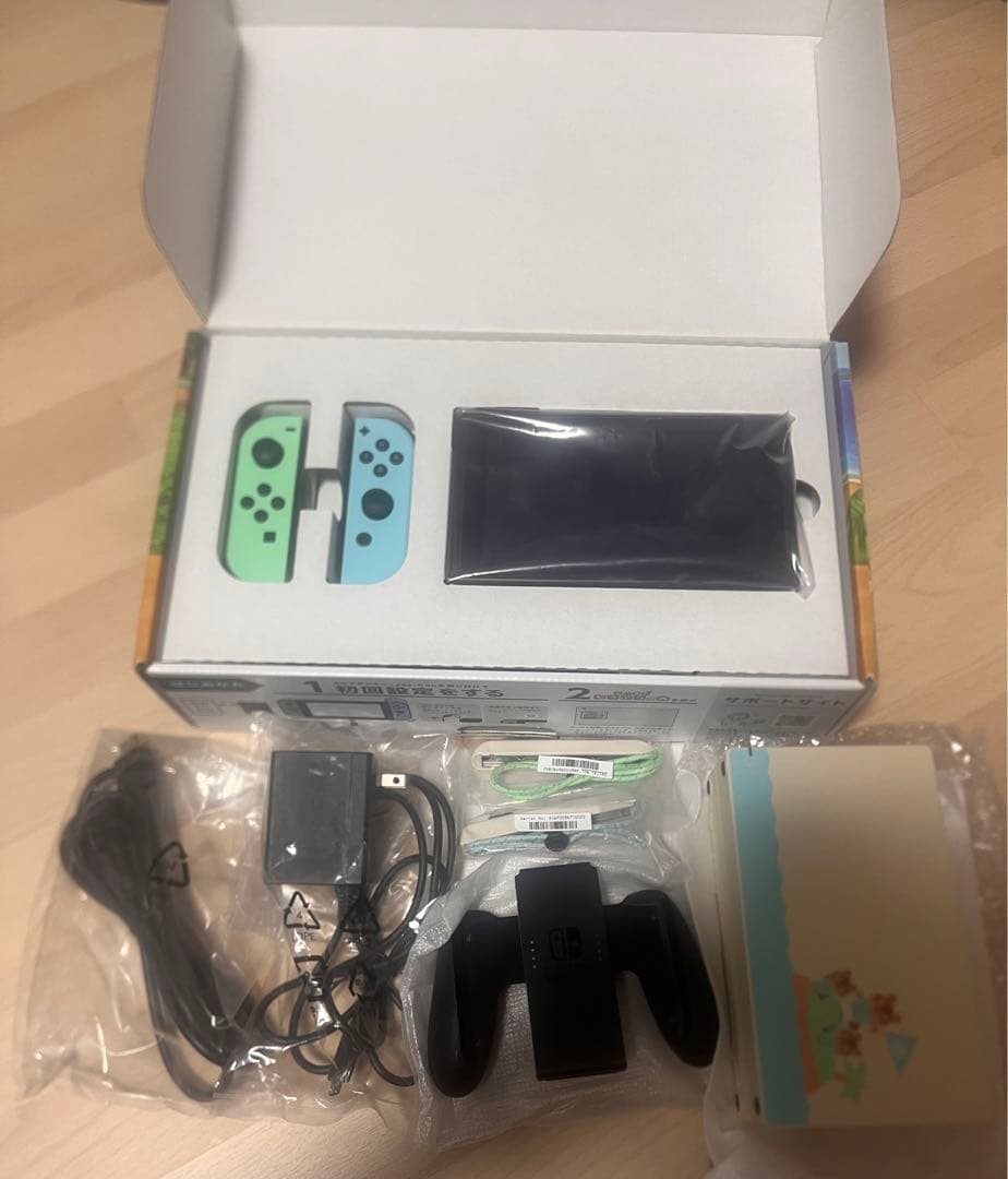 Nintendo Switch 本体 ホワイト/グリーン あつ森