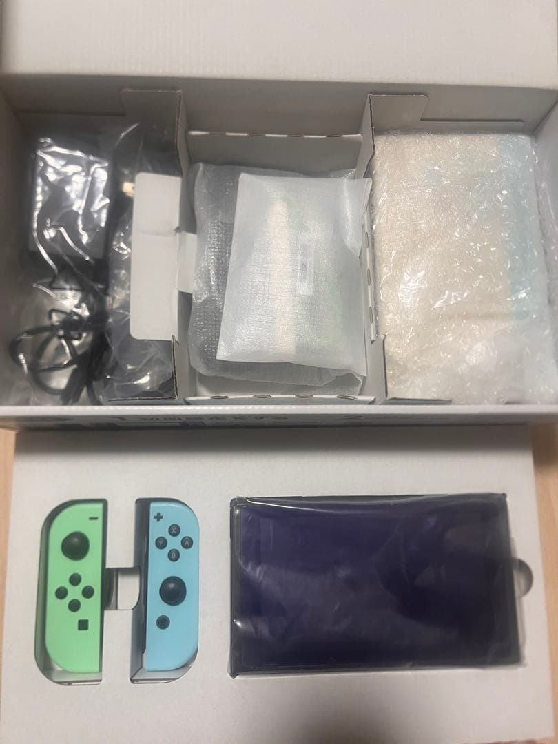 Nintendo Switch 本体 ホワイト/グリーン あつ森