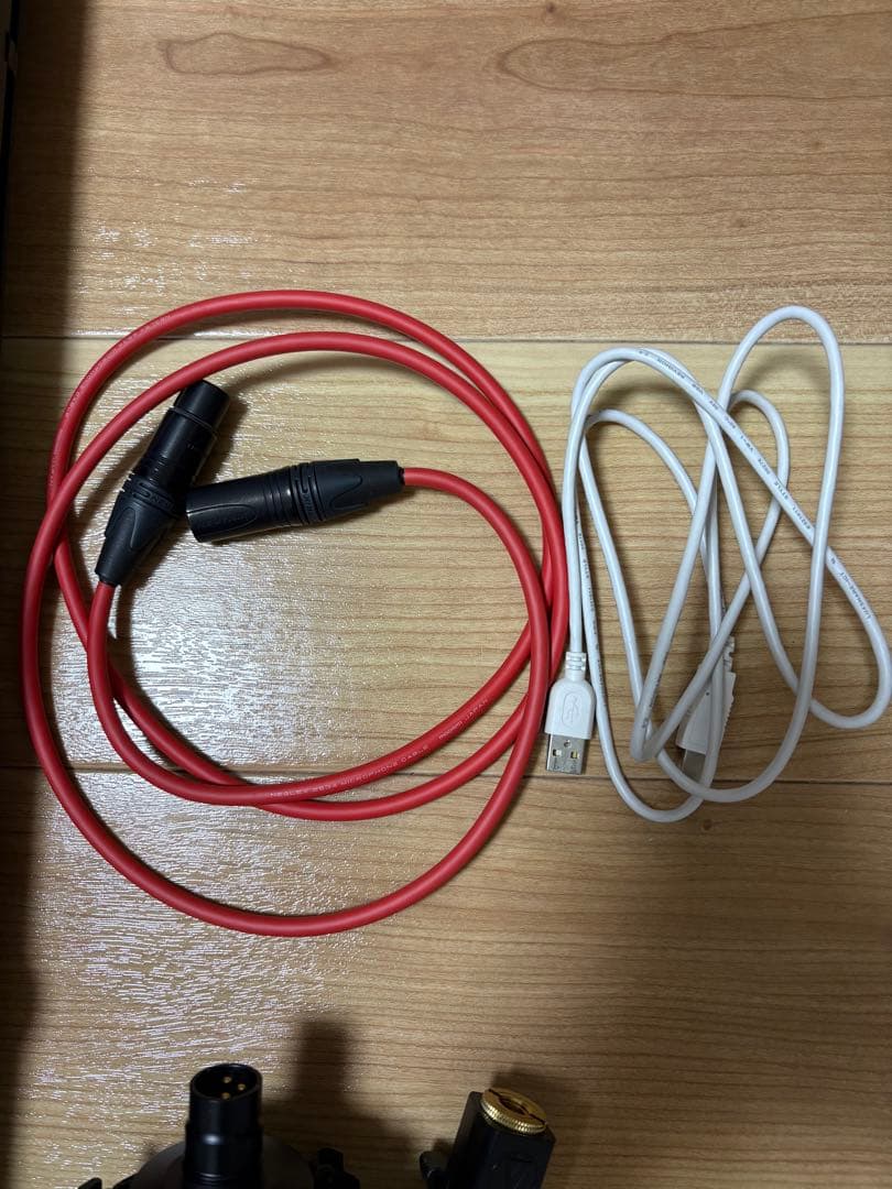 【配信セット】コンデンサーマイク　ミキサー　マイクスタンド　ケーブル