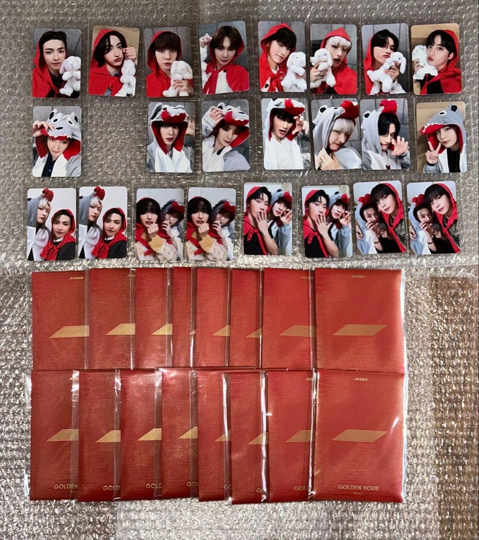 ATEEZ MAKESTAR トレカ ポカアルバム 赤ずきん オオカミ ユニット