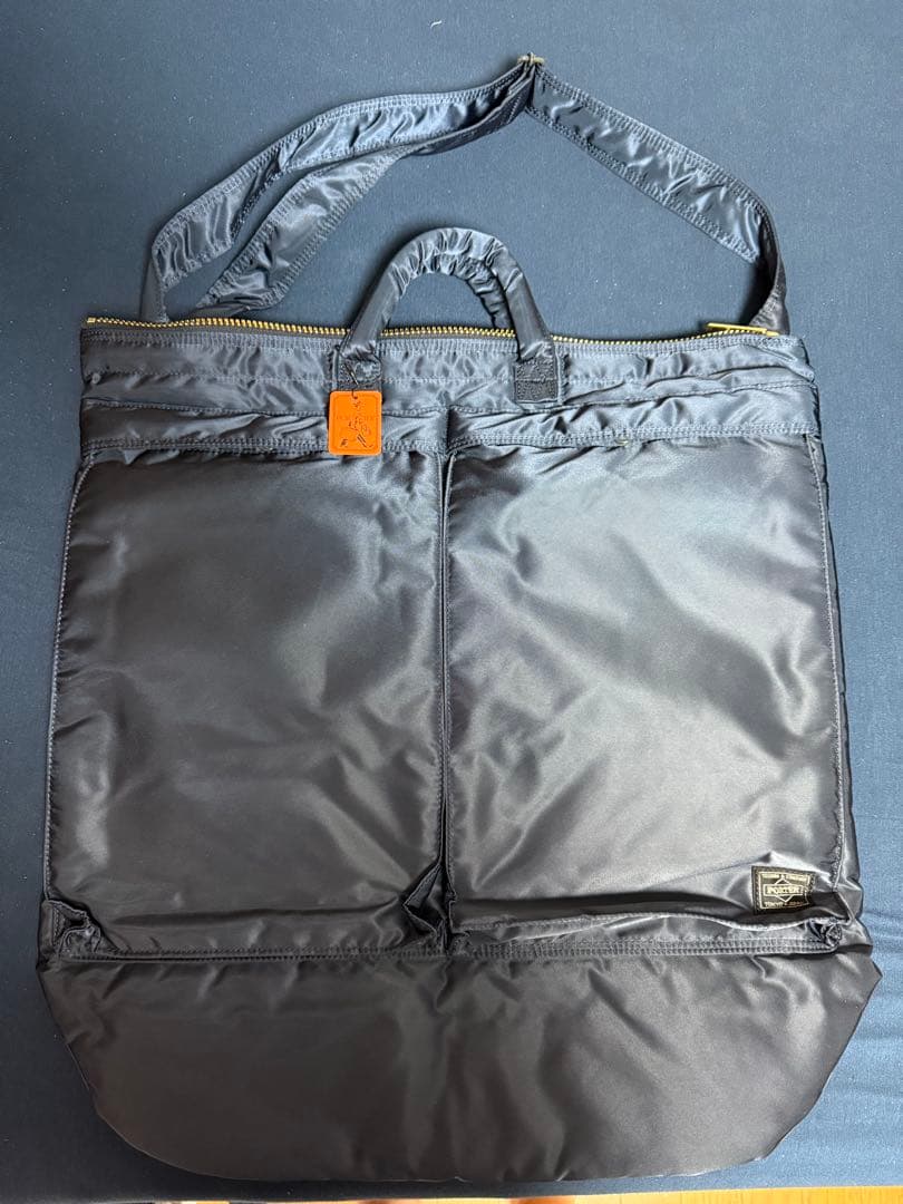 新品未使用　吉田カバンポーターヘルメットバッグ 紺622-78332 日本製