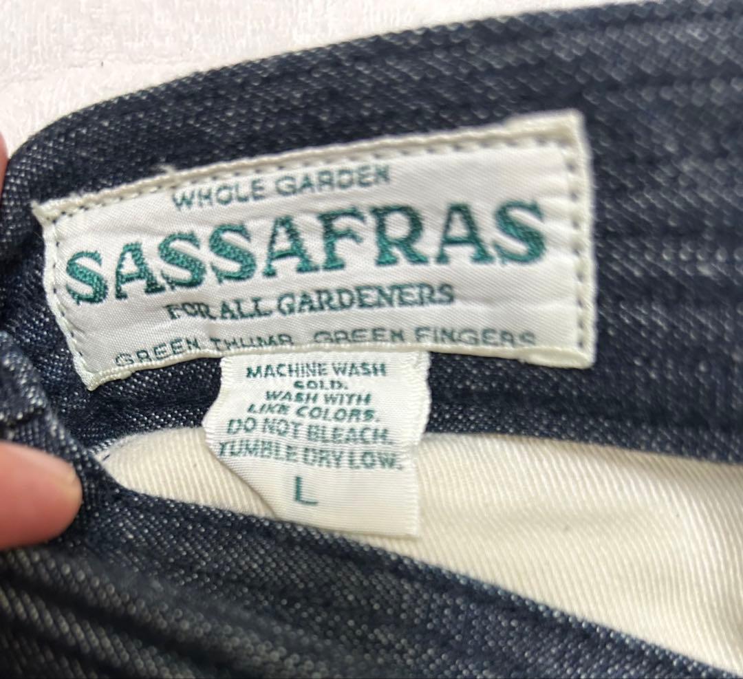 SASSAFRAS ササフラス ボタニカルパイオニアパンツ Lサイズ