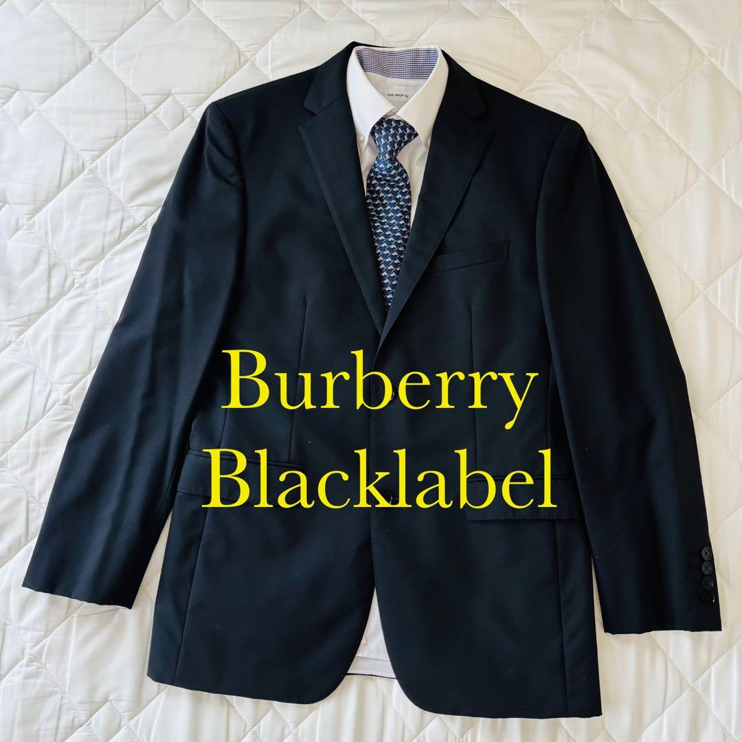 美品　バーバリー　ブラックレーベル　BURBERRY 黒　L スーツセットアップ