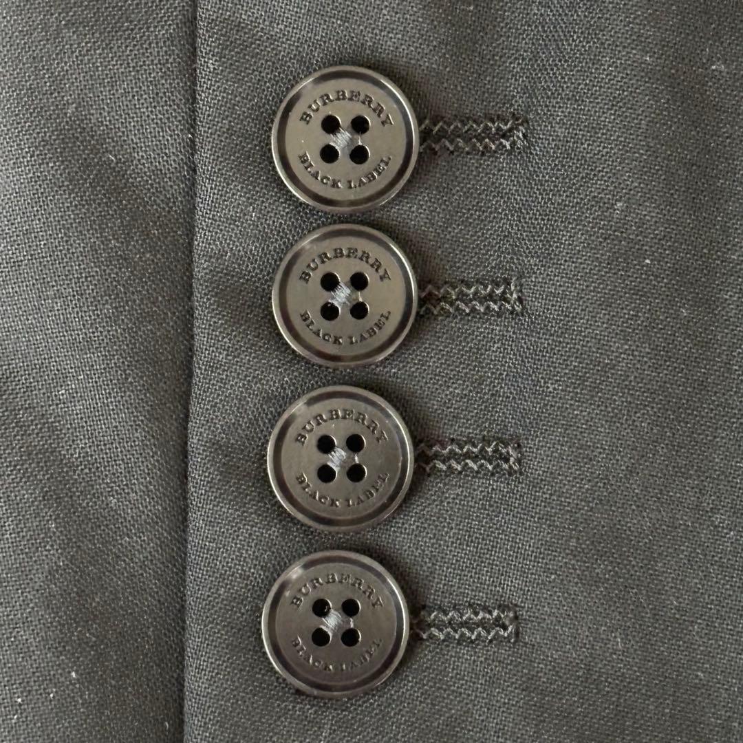 美品　バーバリー　ブラックレーベル　BURBERRY 黒　L スーツセットアップ