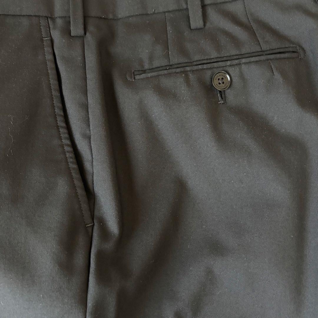 美品　バーバリー　ブラックレーベル　BURBERRY 黒　L スーツセットアップ