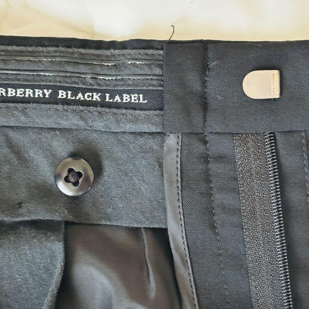 美品　バーバリー　ブラックレーベル　BURBERRY 黒　L スーツセットアップ