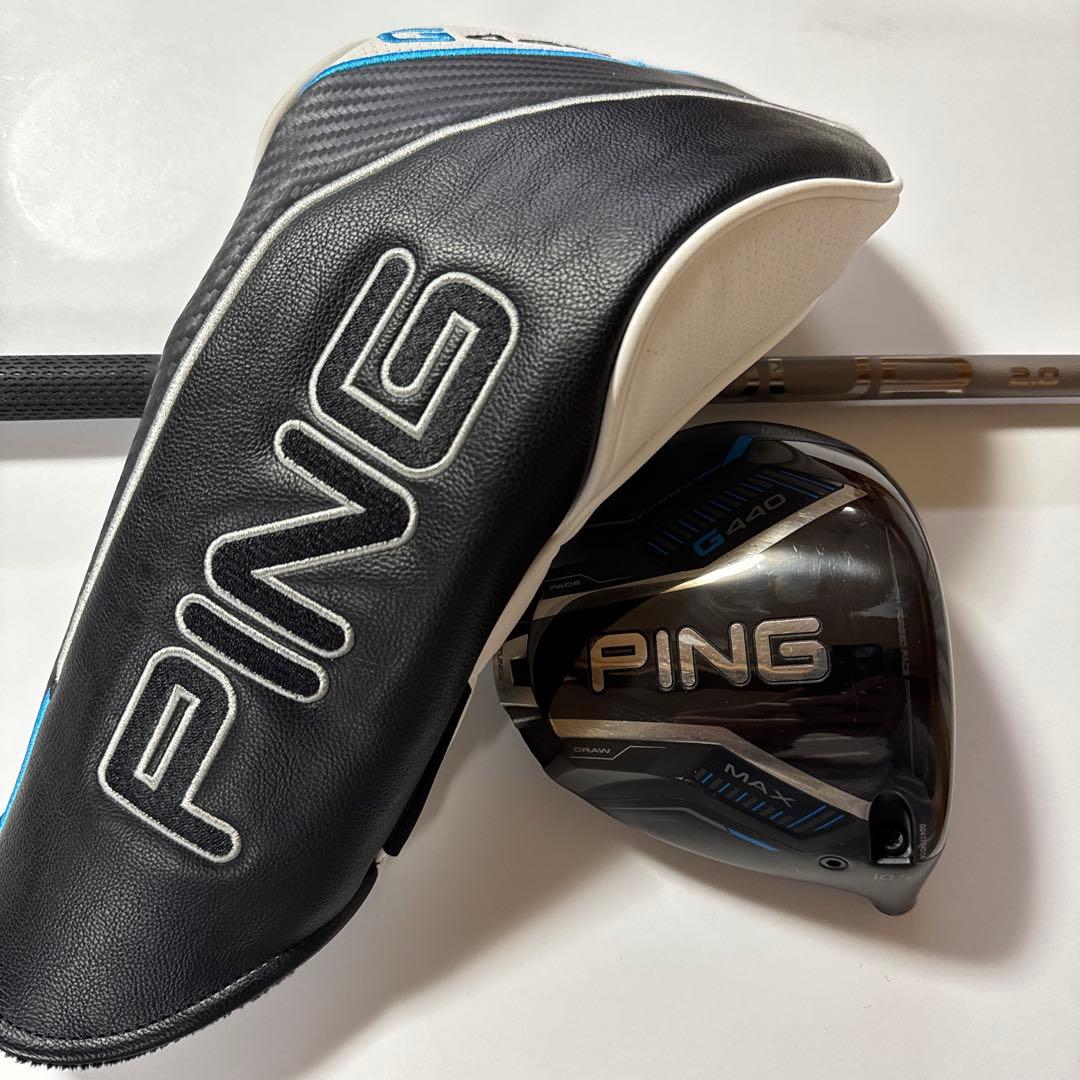 【最新】PING G440 MAX ドライバー 10.5° ヘッド単体 カバー付