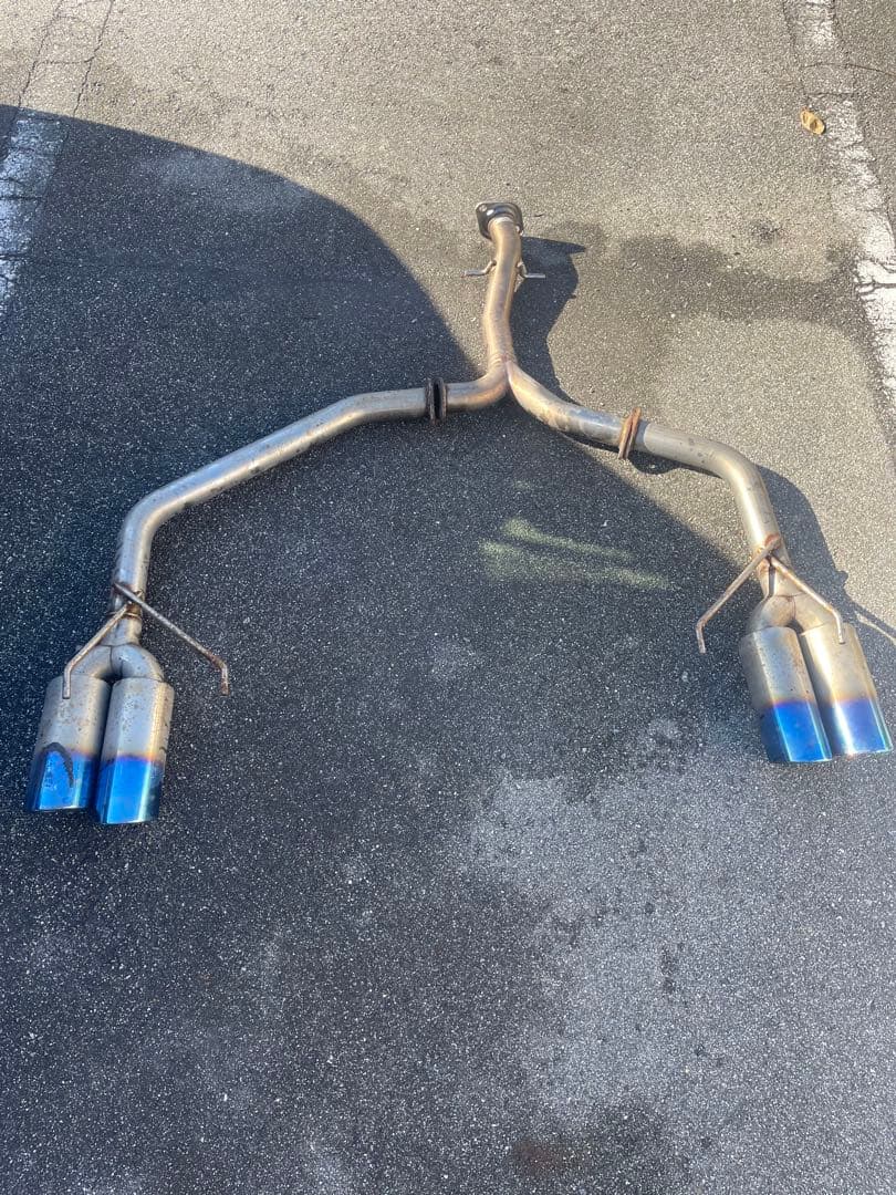 130マークX Brash 4本出しリアストレートマフラー