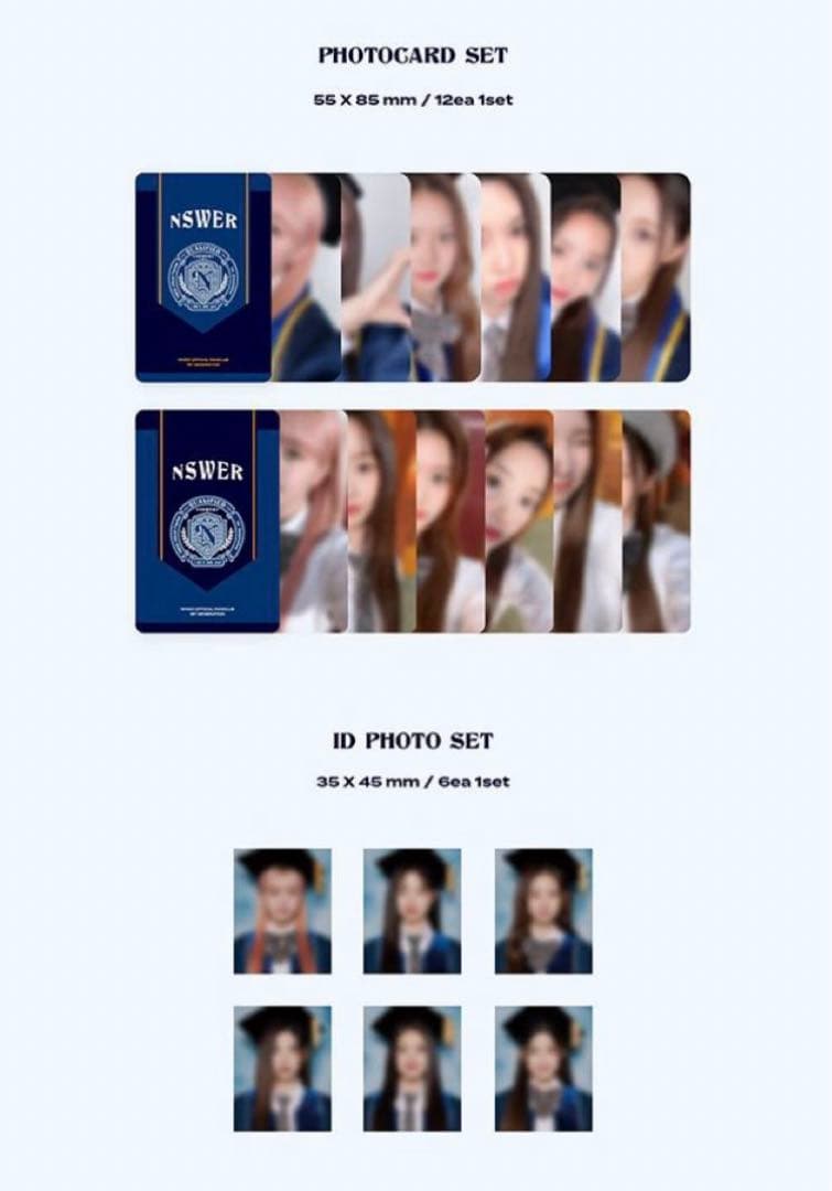 NMIXX NSWER １期 韓国 ファンクラブ 入会特典 キット