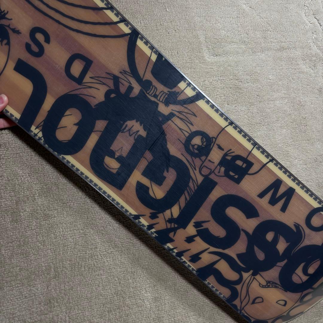 も*に様 スノースケート 雪板 スノーボード ボード デッキ rossignol