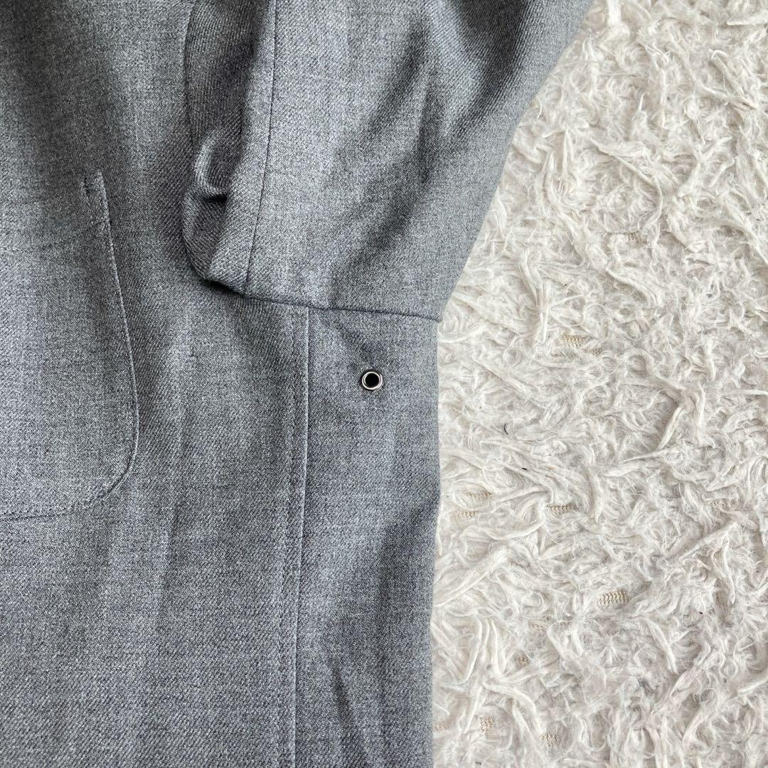 ◎極美品 ソフネット L リバーシブル ネイビー×グレー ジャケパン きれいめ