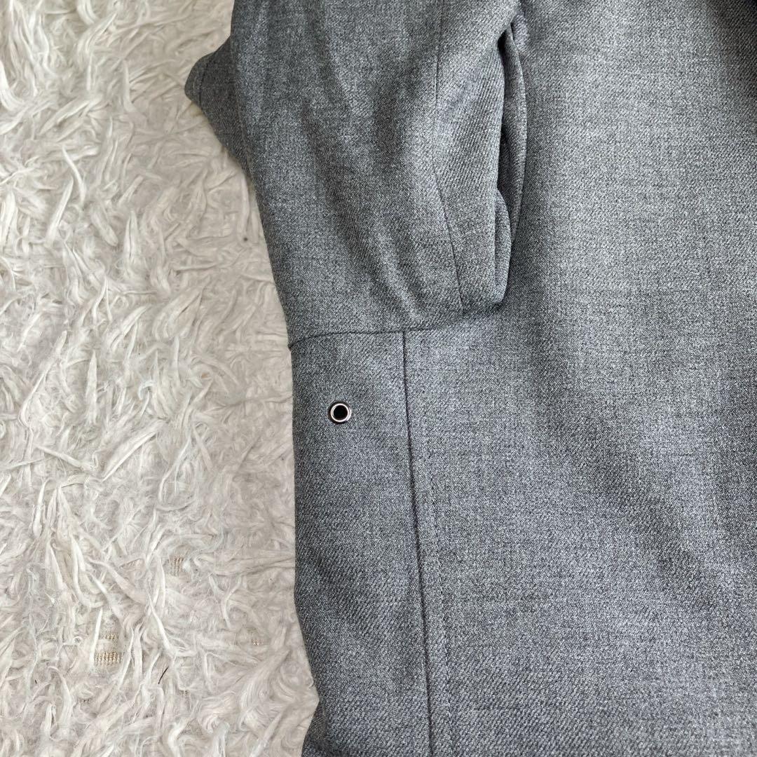 ◎極美品 ソフネット L リバーシブル ネイビー×グレー ジャケパン きれいめ