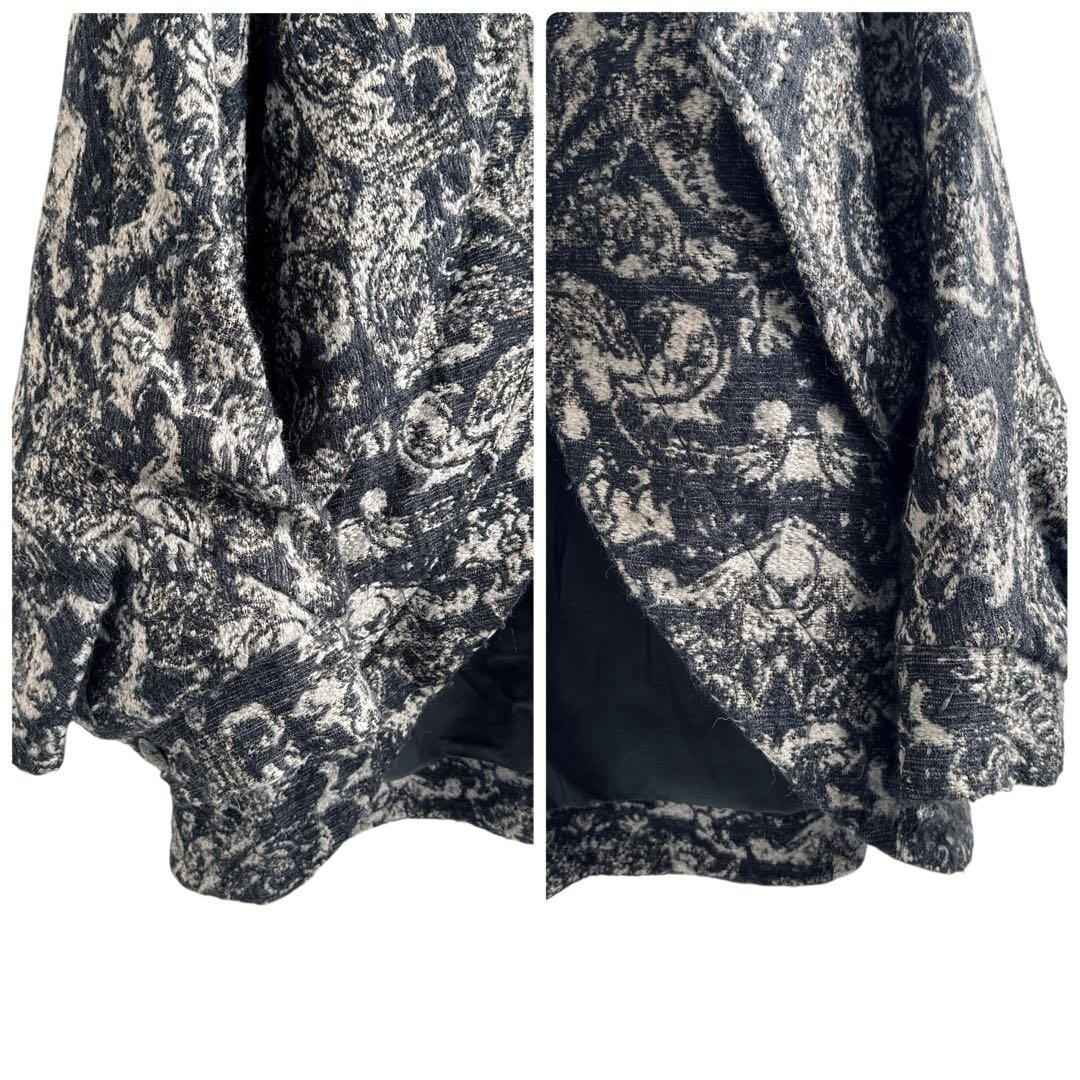 ステラマッカートニー モヘア カシミヤ混 ジャガード コート 38