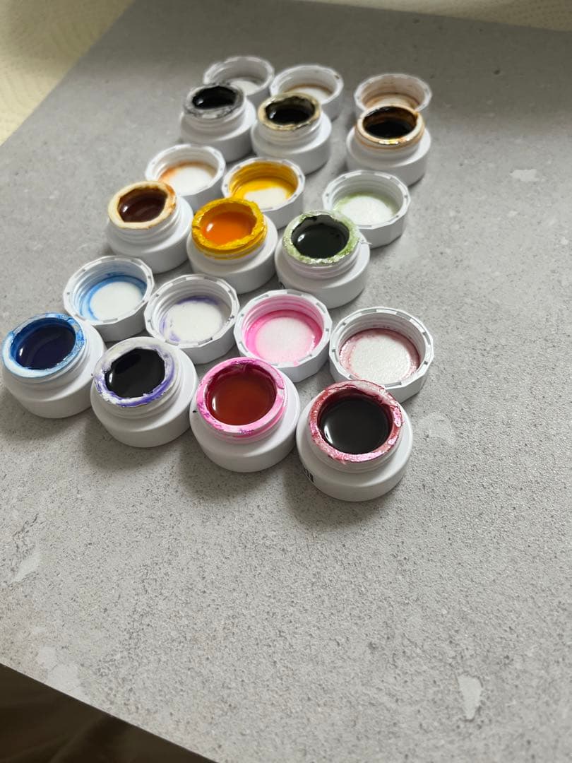 D.nail アートジェル クリアカラー10色すセット 美品