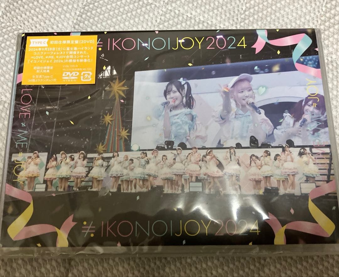 タイプC DVD2枚組 イコノイジョイ2024 イコラブ ノイミー ニアジョイ