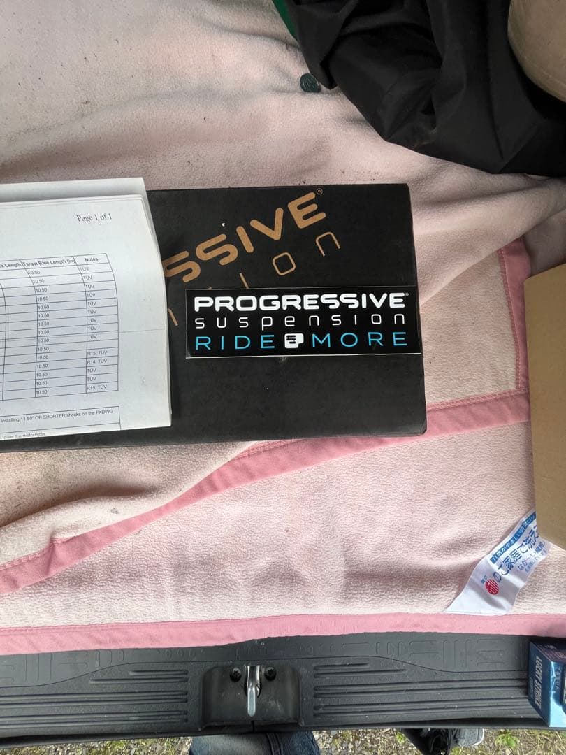 ハーレーダビットソンProgressive 11インチ412シリーズ