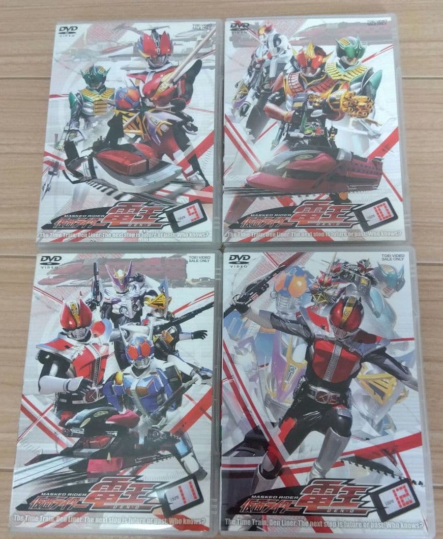 仮面ライダー電王 DVD 全巻セット まとめて 東映 特撮