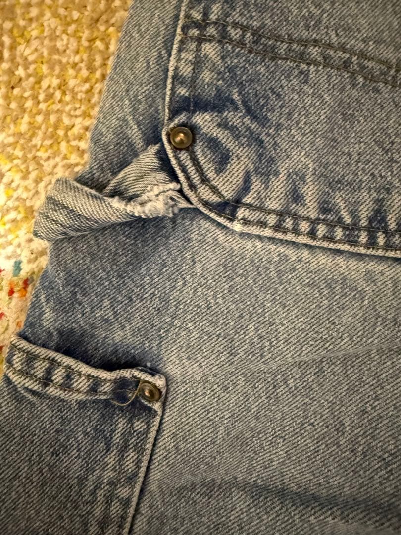 カーハート　デニムパンツ　ダブルニー　W34L30