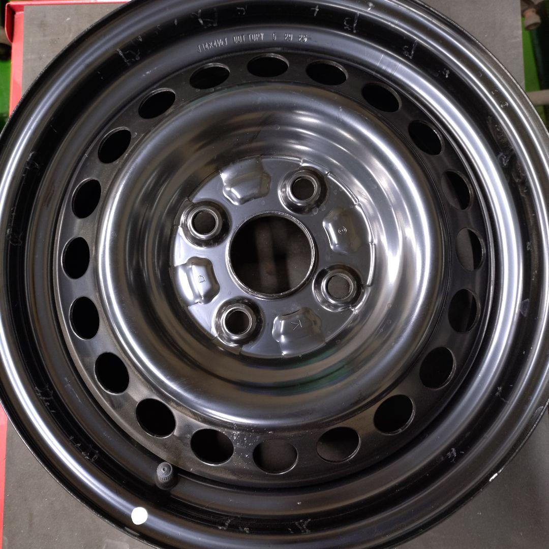 ダイハツ純正　14インチ　4本セット　スチールホイール　鉄ホイール