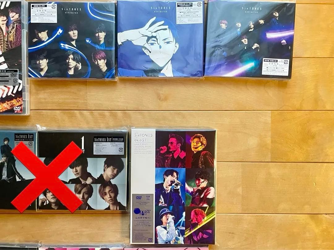 SixTONES CD DVD まとめ売り　グッズ付き