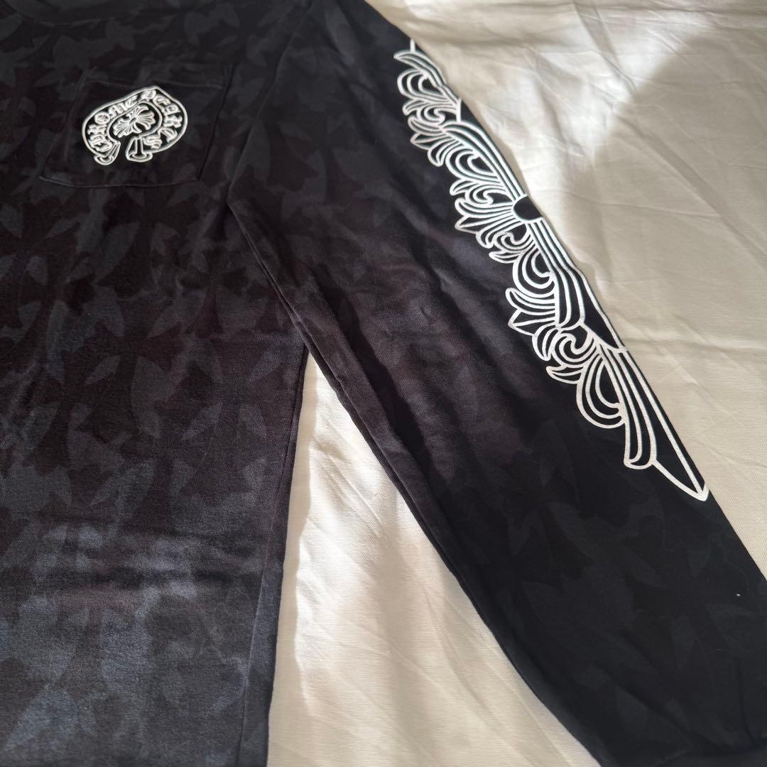 新品　クロムハーツ 総柄 ホースシュー ロンT ロングTシャツ