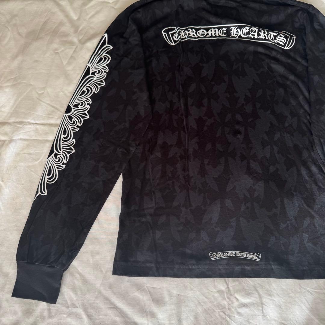 新品　クロムハーツ 総柄 ホースシュー ロンT ロングTシャツ